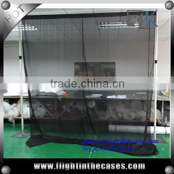 Durable Pipe and Drape Backdrop System 8ft high x 8ft wide Banjo Drape