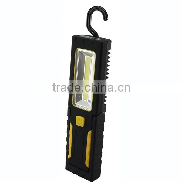 2016 New 3W COB Magnetic Working Light With Integral Hanging Hook Flashlight photo-3