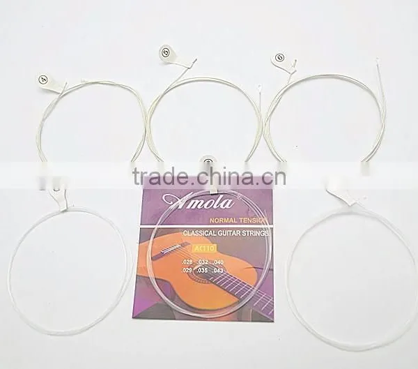 Wholesale Guitar Strings Amola AC110 AC115 Classical Guitar Strings Nylon Normal HighTension Strings For Classical Guitar photo-5