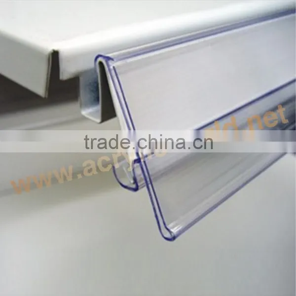 Plastic Price Label Holder Plastic Shelf Price Strip Supermarket Shelf Price Holders photo-4