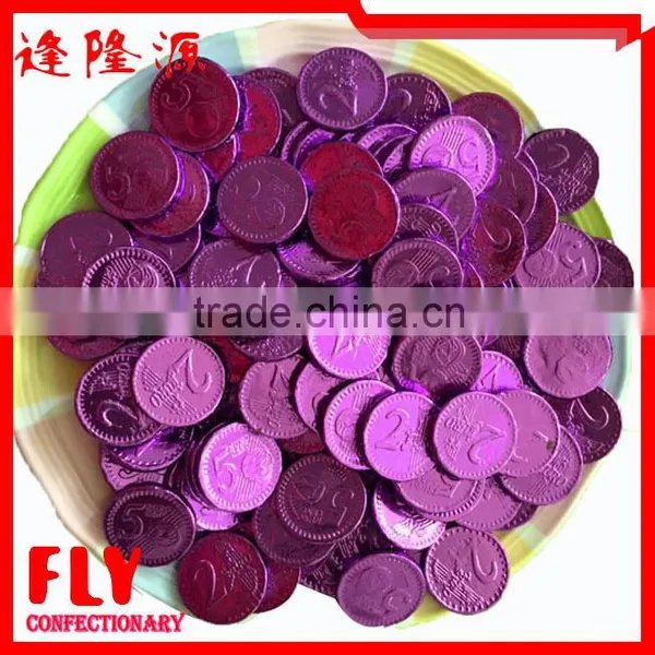 Halal Dark Compound EURO Golden Coin Chocolate photo-3