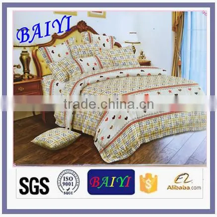 70gsm Brushed 100% Polyester Bedsheet Fabric With Flora Pigment Printing for Home Textile/polyester Fabric to Brazil photo-2