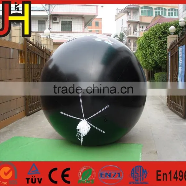 2m Black Inflatable Helium Balloon Price photo-4