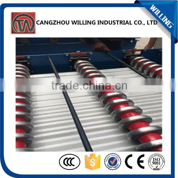 Metal Trapezodal Glazed Tile Roll Forming Machine photo-6