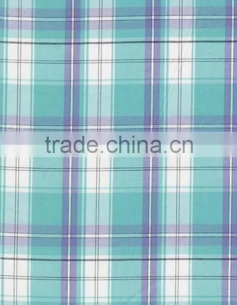Oriental Polyester Checked Cloth Check Upholstery Fabric for Table Cloth photo-3
