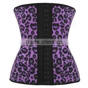 2015 China Wholesale Plus Size Waist Trainer Training Latex Steel Boned Corset S--3XL photo-3