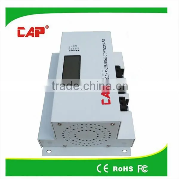 12v 24v Automatic Battery Charger LCD Dispaly MPPT Solar Charge Controller photo-2