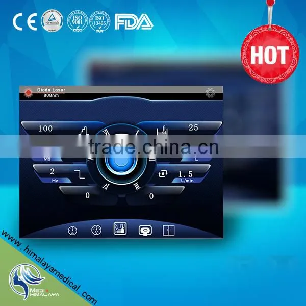Female Salon Equipment 808nm Diode Home Vertical Laser Hair Removal Face Lifting photo-4