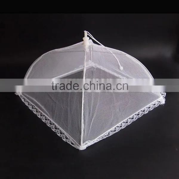 33cm Kitchen Foldable Mosquite Net Umbrella Mesh Food Cover photo-2