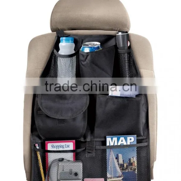 Car Seat Organizer For Auto Seat Back With 6 Pockets Organizes Clutter photo-2