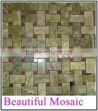 Crystal Color Glass Mosaic,marble Mosaic,golden Select Glass and Stone Mosaic Wall Tiles photo-5