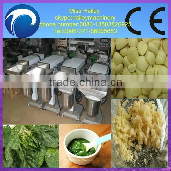 ISO garlic grinder machine garlic processing machine automatic garlic grinding machine 0086-13503826925