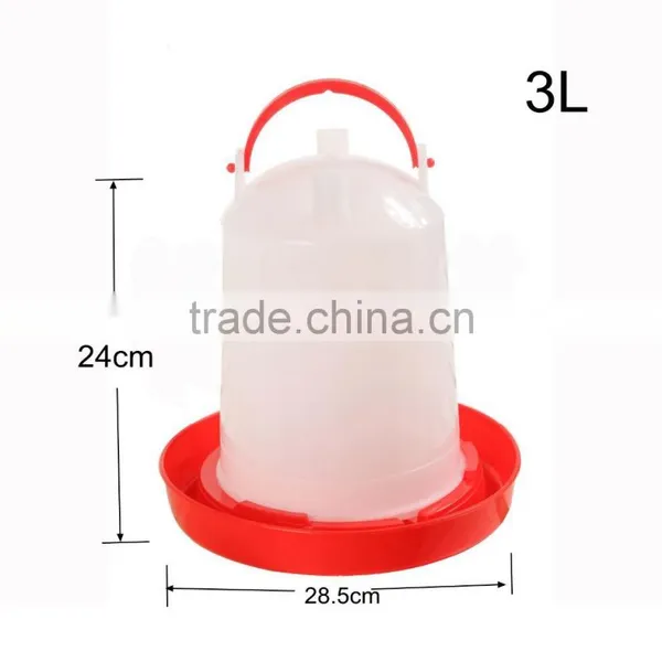 High Quality White Color Poultry 3L Chicken Drinker photo-2