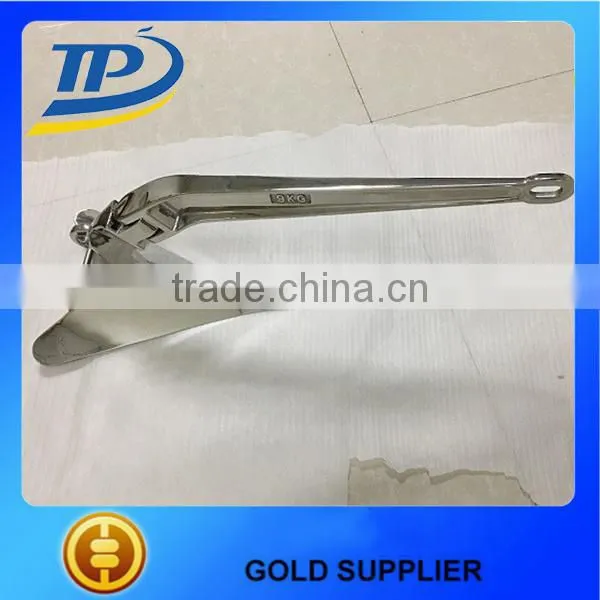 Tuopu Stainless Steel Swivel Plough Anchor for Boat Plow Style Boat Anchor photo-3