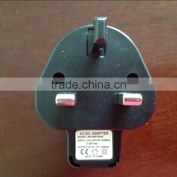 Quick-acting Charging Charger English Type Travel Charger Output USB 5V 1A photo-5