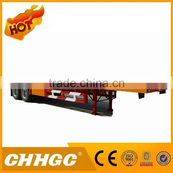 Famous Brand Heavy Duty Truck Flatbed Trailer for Wholesales photo-4