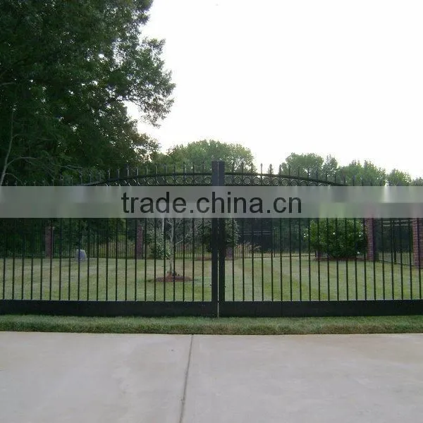 Aluminum/ Wrought Iron Gate Forged Iron Gate Steel Gates photo-4