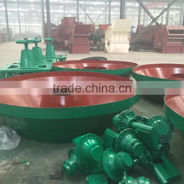 Double Roller Griding Mill Machine ,separate Gold Equipment . Wet Pan Mill photo-5