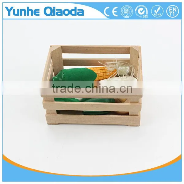 Cutting Fruit Set - Wooden Play Food Kitchen Accessory photo-3