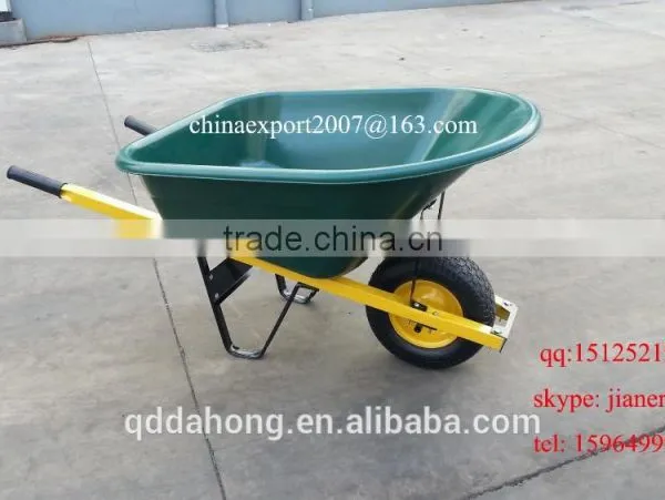 120L Large Capacity Poly Bucket Wheelbarrow WB8606P photo-2