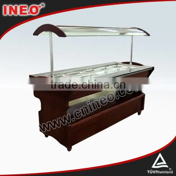 10 Pans Refrigerated buffet equipment/Cold Buffet/Buffet Counter