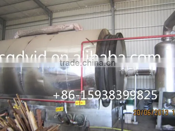 DAYI 5T-20T Capacity Scrap Tyre Pyrolysis Plant With CE ISO Certificate photo-2