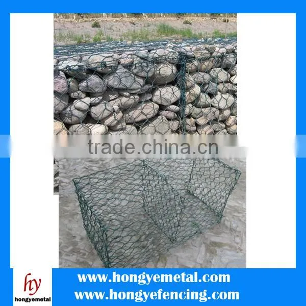 Hexagonal Woven Wire Mesh Galvanized Gabion Box Price (Factory, Manufacturer) photo-5