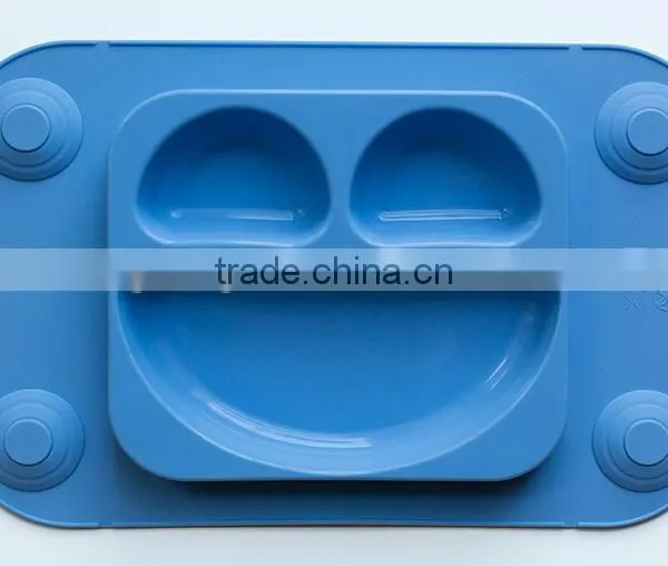 Silicone Small Sectional Baby Plate Perfect For Baby photo-2