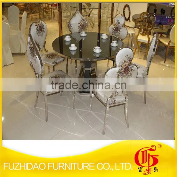 Foshan Furniture European Stainless Steel Chairs for Living Room photo-6