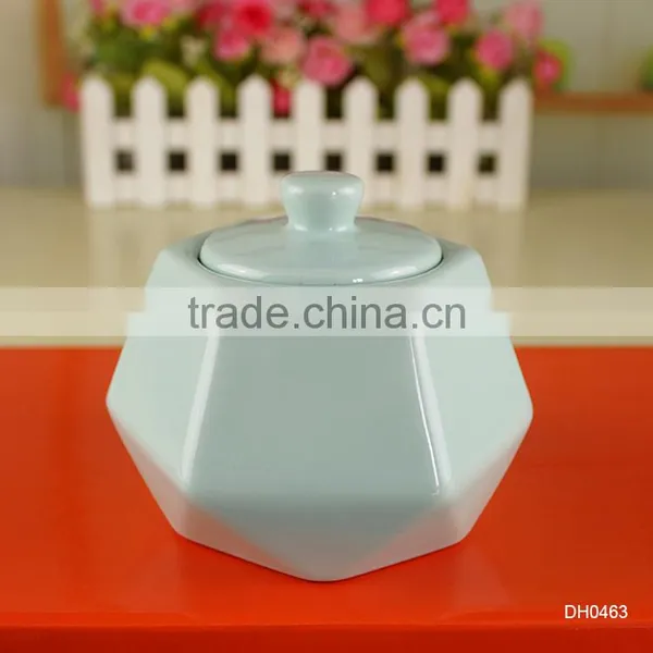 China Supplier New Premium Custom Wholesale Ceramic Canister Storage Jars