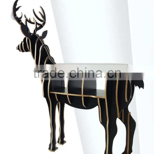 The Elk Home Furnishing Decor Craft Ornaments Creative Wooden Crafts European Wood Ornaments(Middle Size) photo-5