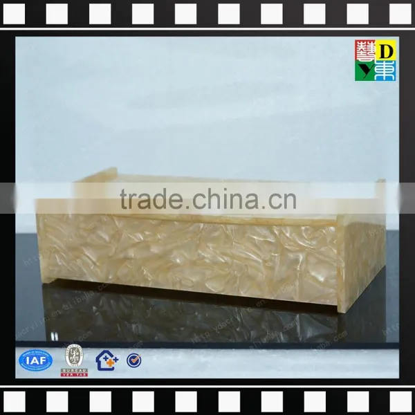 Custom Printing Acrylic Tissue Box Nice Quality PMMA Napkin Holder From Shenzhen Yidong photo-4