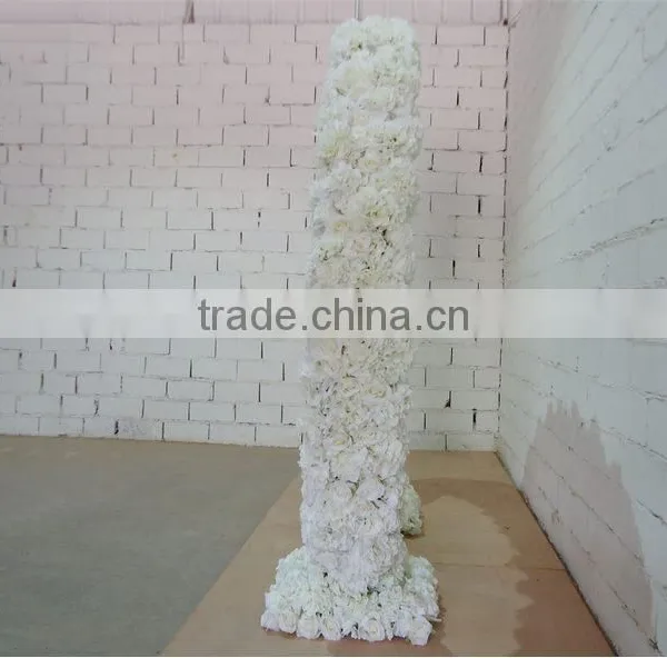 White Artificial Flower Wall/fabric Flower Wall/fake Flower Wall photo-2
