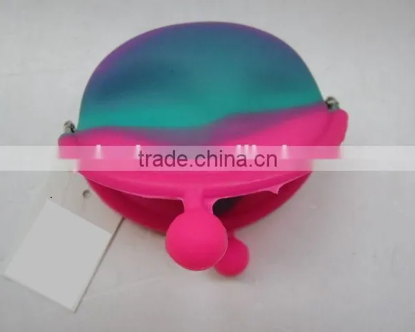 Gradually Changing Color Silicone Purse/ Colorful Coin Purse photo-4