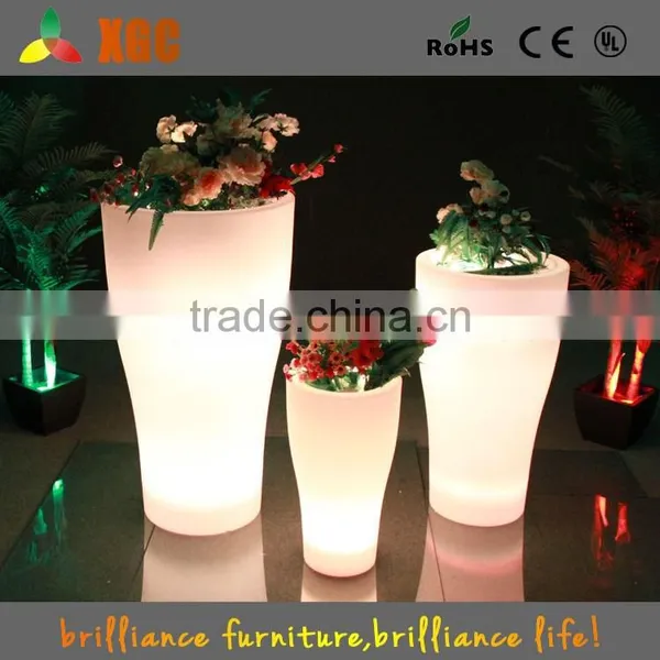 LED Glow Illuminated Planter Flower Pot GD126 photo-4