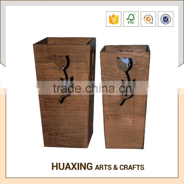 Fashion Design Garden Wooden Flower Pot for Planting photo-6