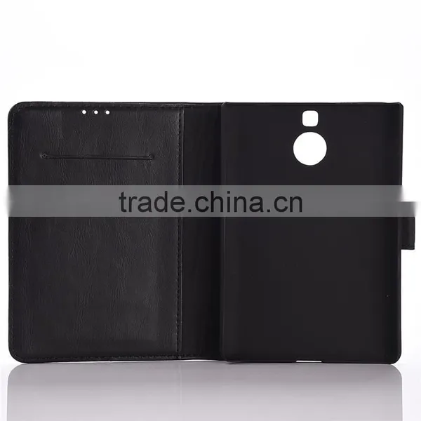 High Quality Crazy-horse PU Card Bumper/pocket Cell Phone Case for Blackberry photo-6
