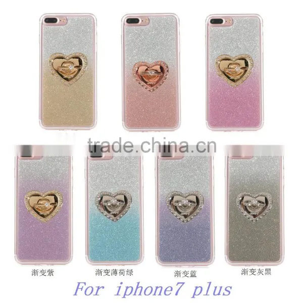 2017 New Hot Sales High Quality Diamond Finger Holder Phone Case for IPhone 7 Plus photo-3