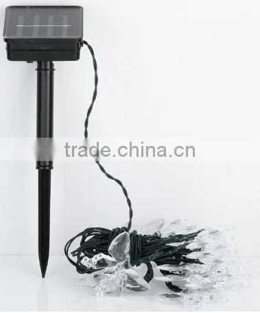 G0071 Solar Garden Lighting 20 LED Butterfly Lighting Chain photo-3