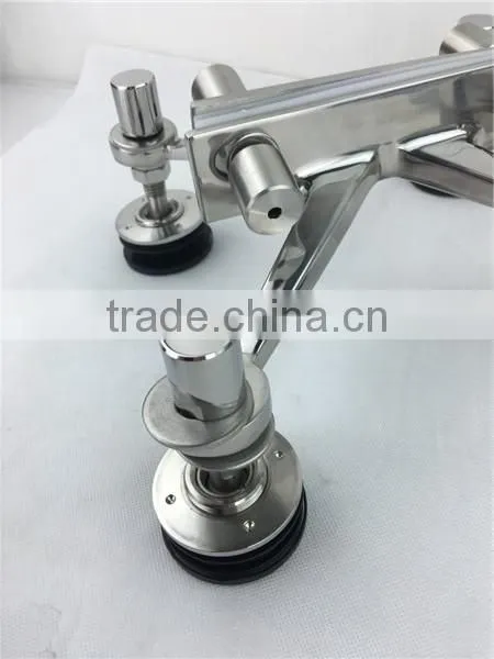 V Shape Glass Facade Spider Heavey Duty Glass Clamp photo-5