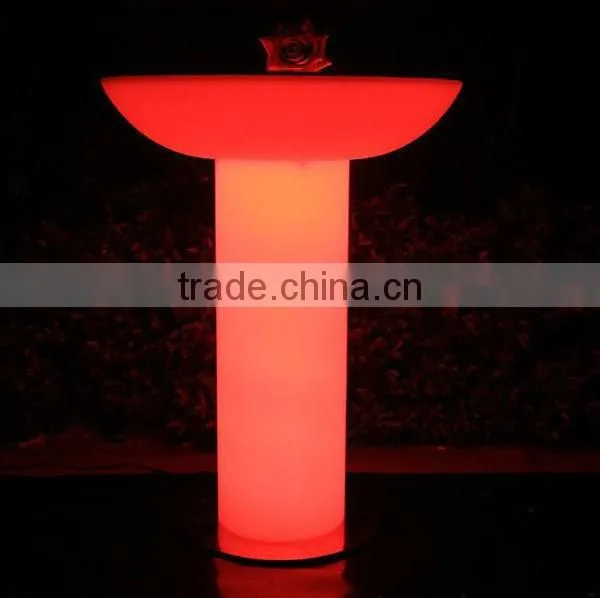 Boyuan RGB 16 Color Change Round Led Table Factory photo-4