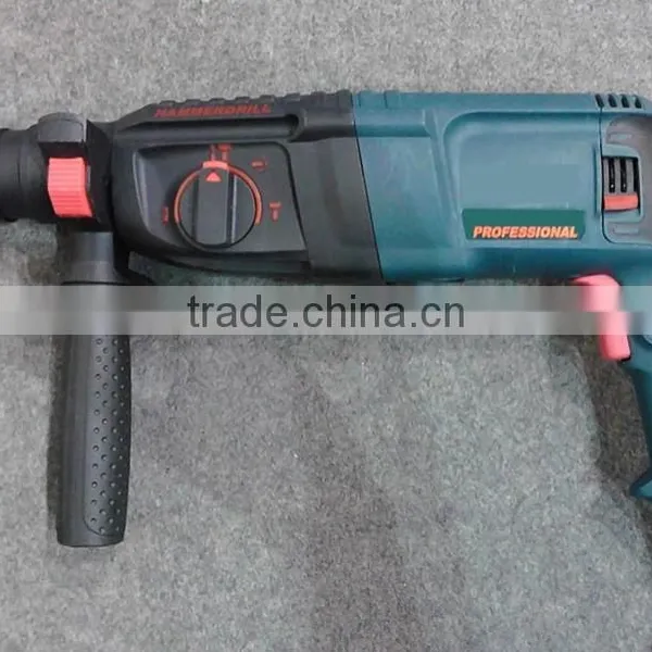 800w 3 Function SDS-PLUS Chiseling Drilling Rotary Hammer Machine Portable Electric 26mm Hammer Drill With Fast Chuck photo-2