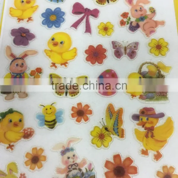 Reusable Transfer Sticker, Egg Transfer Sticker, Easter Holiday Egg Transfer Sticker photo-3