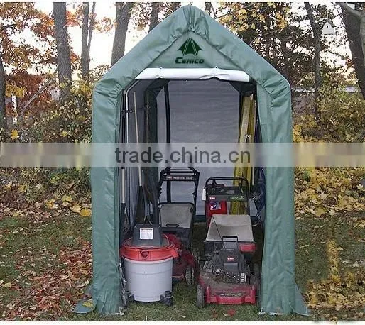 Peak Style Mini Storage Shelter . Car Tent photo-2