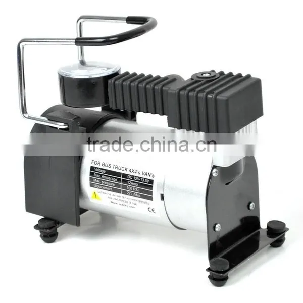 Single Cylinder Metal Air Compressor Car Tire Air Pump photo-3