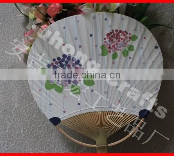New Arriving Advertising Paper Round Fan photo-3