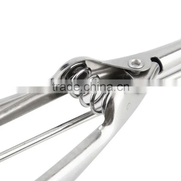 4CM 5CM 6CM Kitchen Ice Cream Mash Potato Scoop Stainless Steel Spoon Spring Handle Kitchen Accessories Wholesale New Arrival photo-4