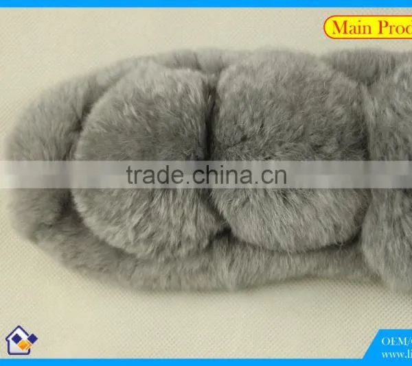 High Quality Knitted Rex-Rabbit Scarf photo-5
