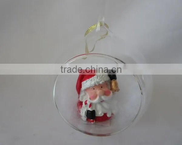 Crystal Balls Dollarma One Dollar Cheapest XMS Christamas Bear Deer Santa SnowFlake Glass 156049-15054 photo-3