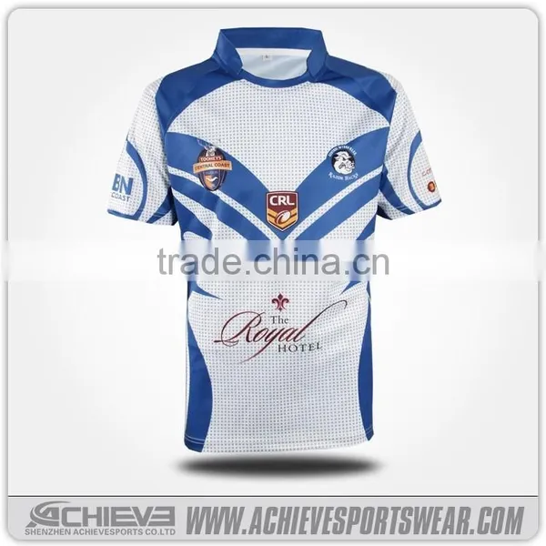 Wholesale Sublimation Custom Cheap Rugby Jerseys Design Your Own Rugby League Jerseys photo-4